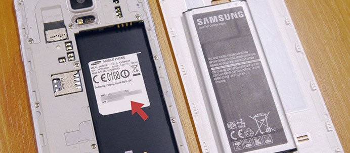 android device serial number
